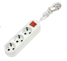 Borniers de connexion multipolaires rouges — distribution électrique
