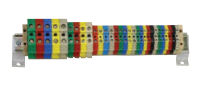 Borniers de connexion colorés pour tableaux — repérage et identification